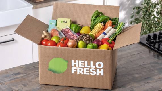 HelloFresh NZ delivery box — pre-portioned ingredients for your weekly recipes